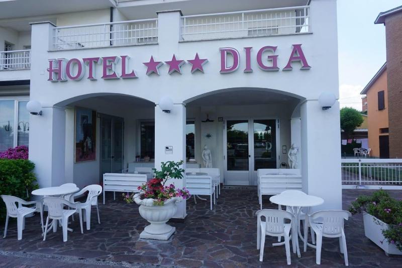 מרינה די רוונה Hotel Diga מראה חיצוני תמונה